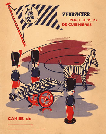 Couverture de cahier Zebracier